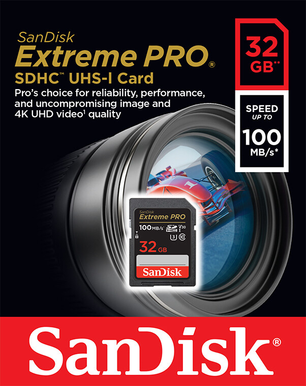 เอสดี การ์ด SanDisk SDSDXXO-032G-GN4IN 32GB