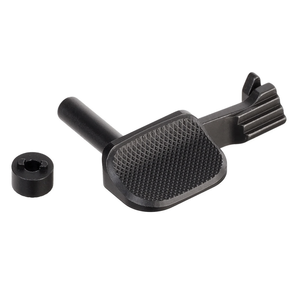 AIP Stainless Slide Stop with Thumb Rest for Hi-CAPA - Black