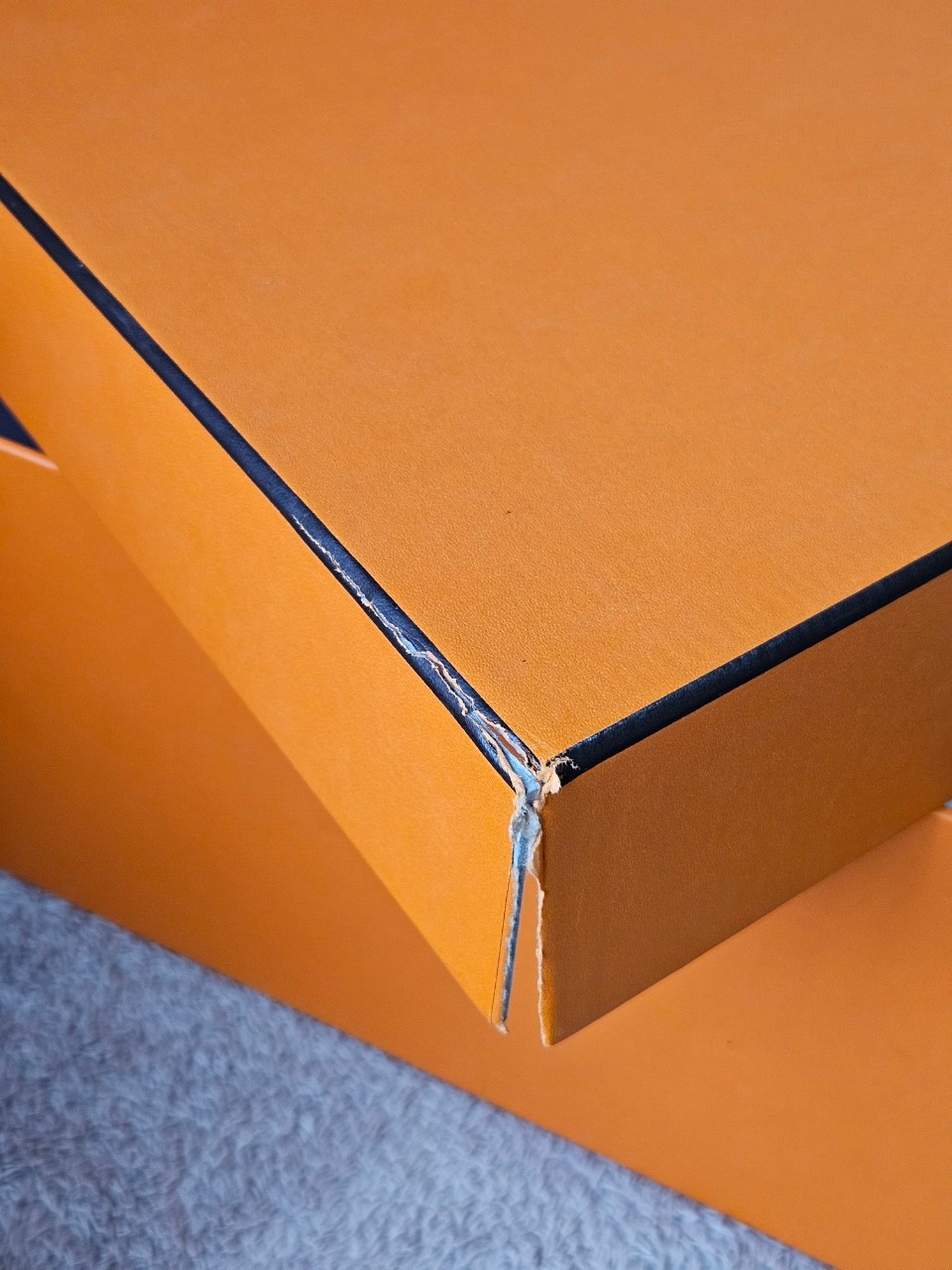 Hermes K32 Blance Epsom PHW stamp K