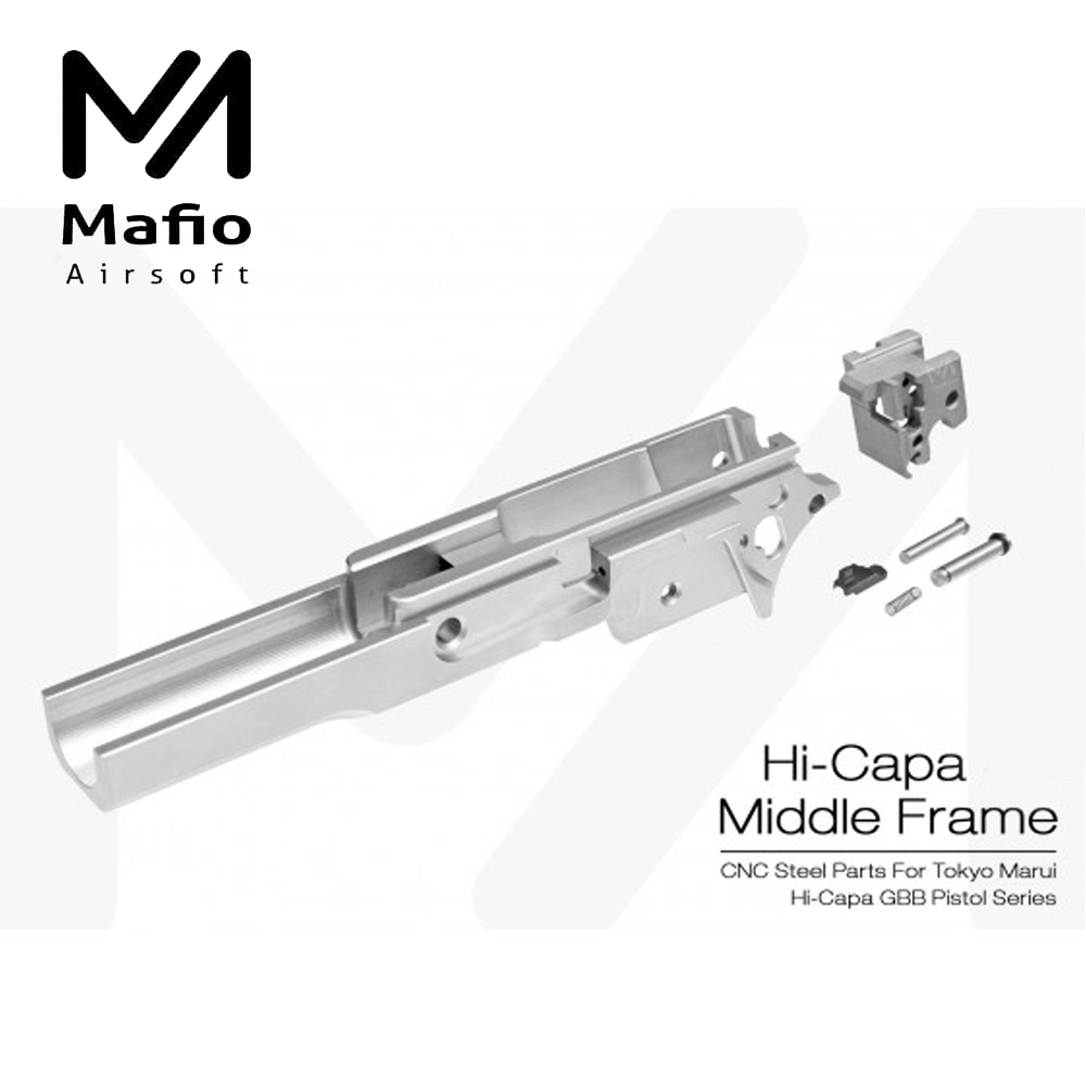 Mafioso Airsoft 3.9 inch CNC Stainless Steel Advance Frame for Hi-CAPA 5.1