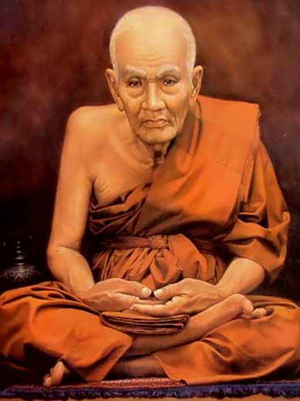 หลวงปู่ทวด เหยียบน้ำทะเลจืด หน้าตัก 5 นิ้ว เนื้อสำริดเงินยวง