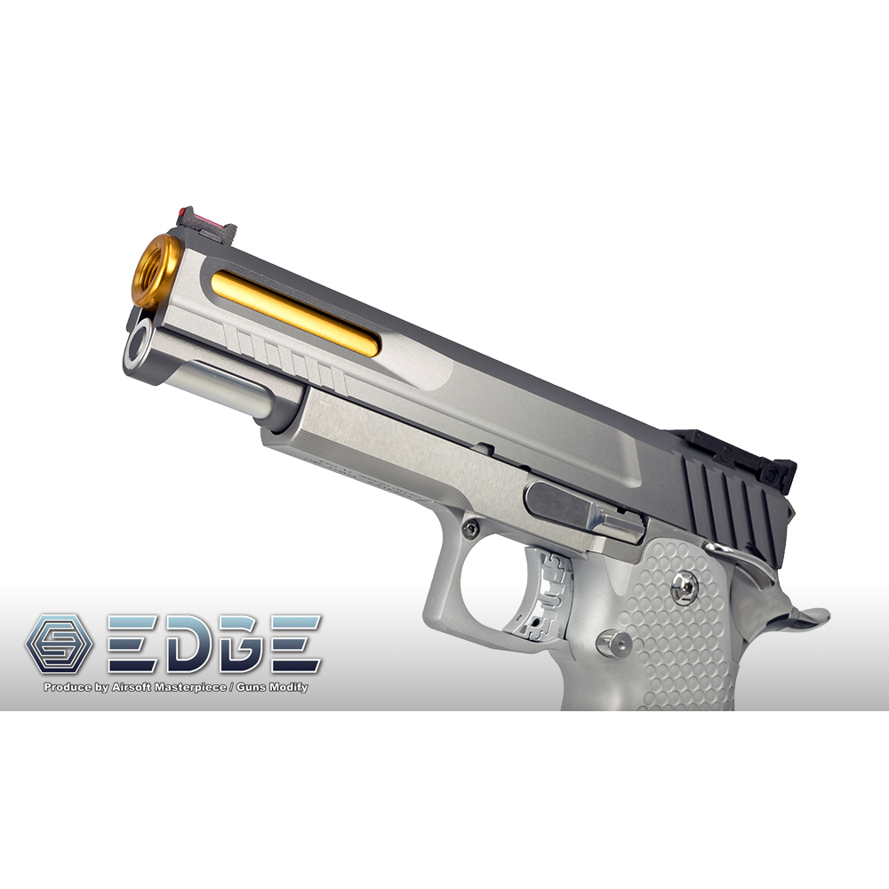 EDGE "NORRIS" Aluminum Standard Slide for Hi-CAPA / 1911 (Black)