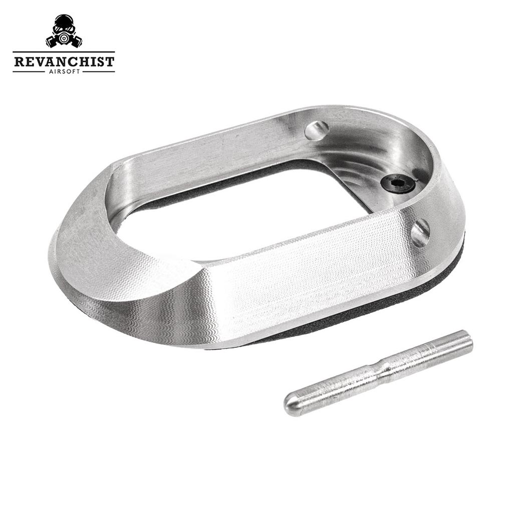 Revanchist Stainless Standard Magwell for Marui Hi-Capa (Aluminum Grip)