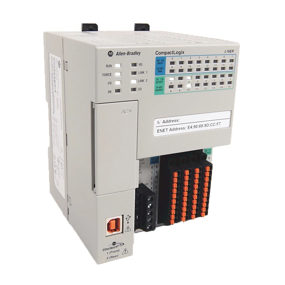 Allen-Bradley 1769-L16ER-BB1B CompactLogix 5370 Ethernet Controller, 384KB