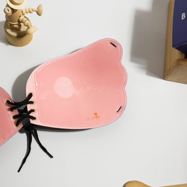 Butterfly Wing (Plus size) ฟรี สายใส และแผ่นแปะจุก บราเชือกรูดปีกผีเสื้อ size A,B,C,D,E,F,G บราเชือก บราปีกผีเสื้อ บราอัพไซส์ สำเนา