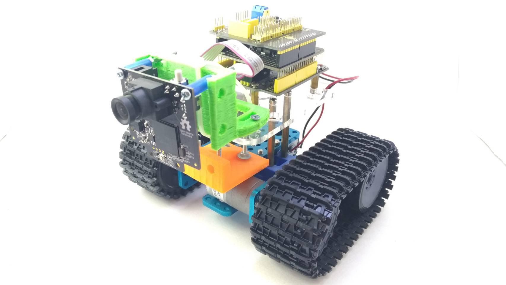 ROBOT PIXY CAMERA (หุ่นยนต์ทำงานตามกล้องสี ) Ex