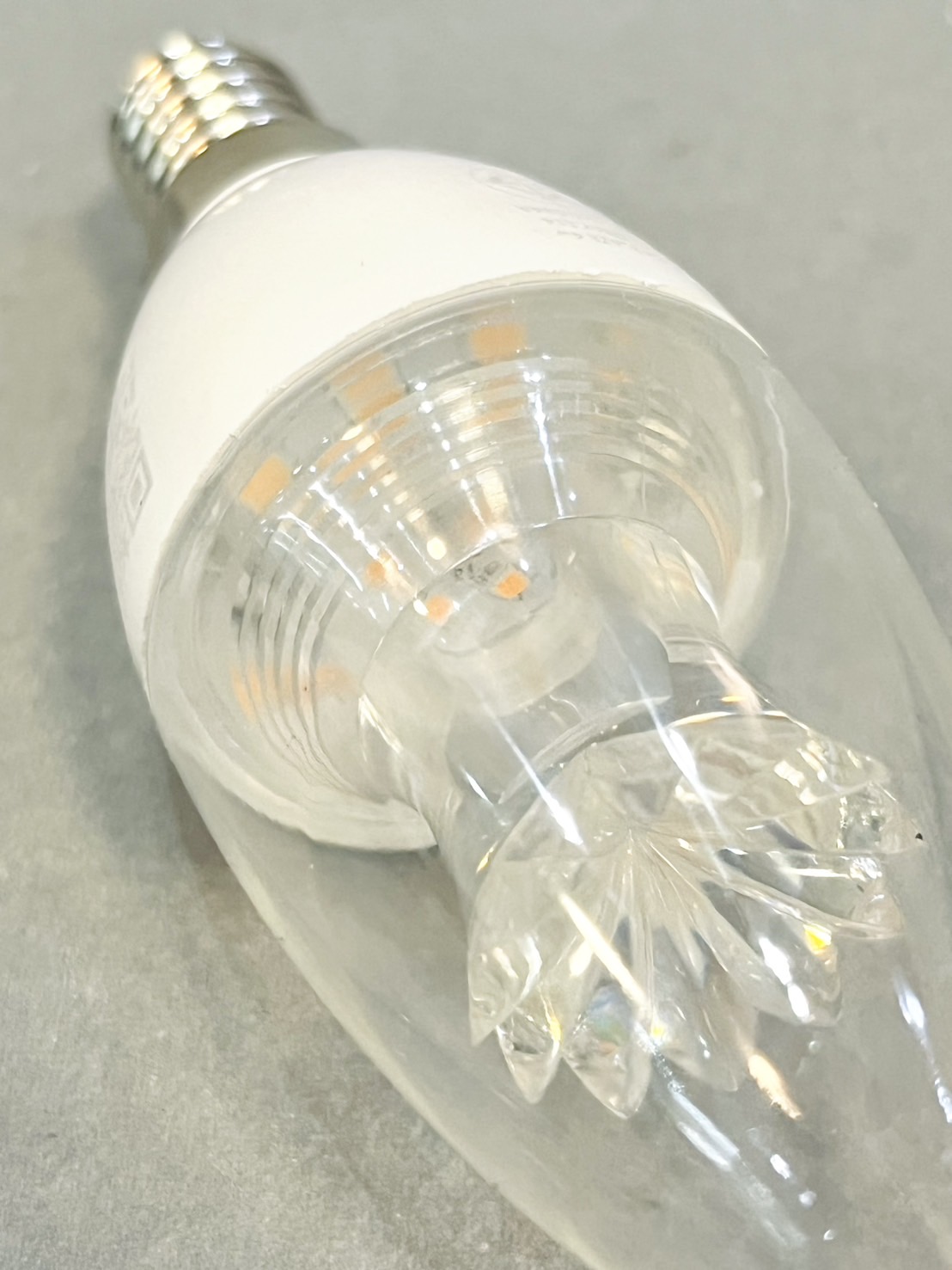 หลอดจำปา LED 4w E14 แสงวอร์ม แลมป์ตัน