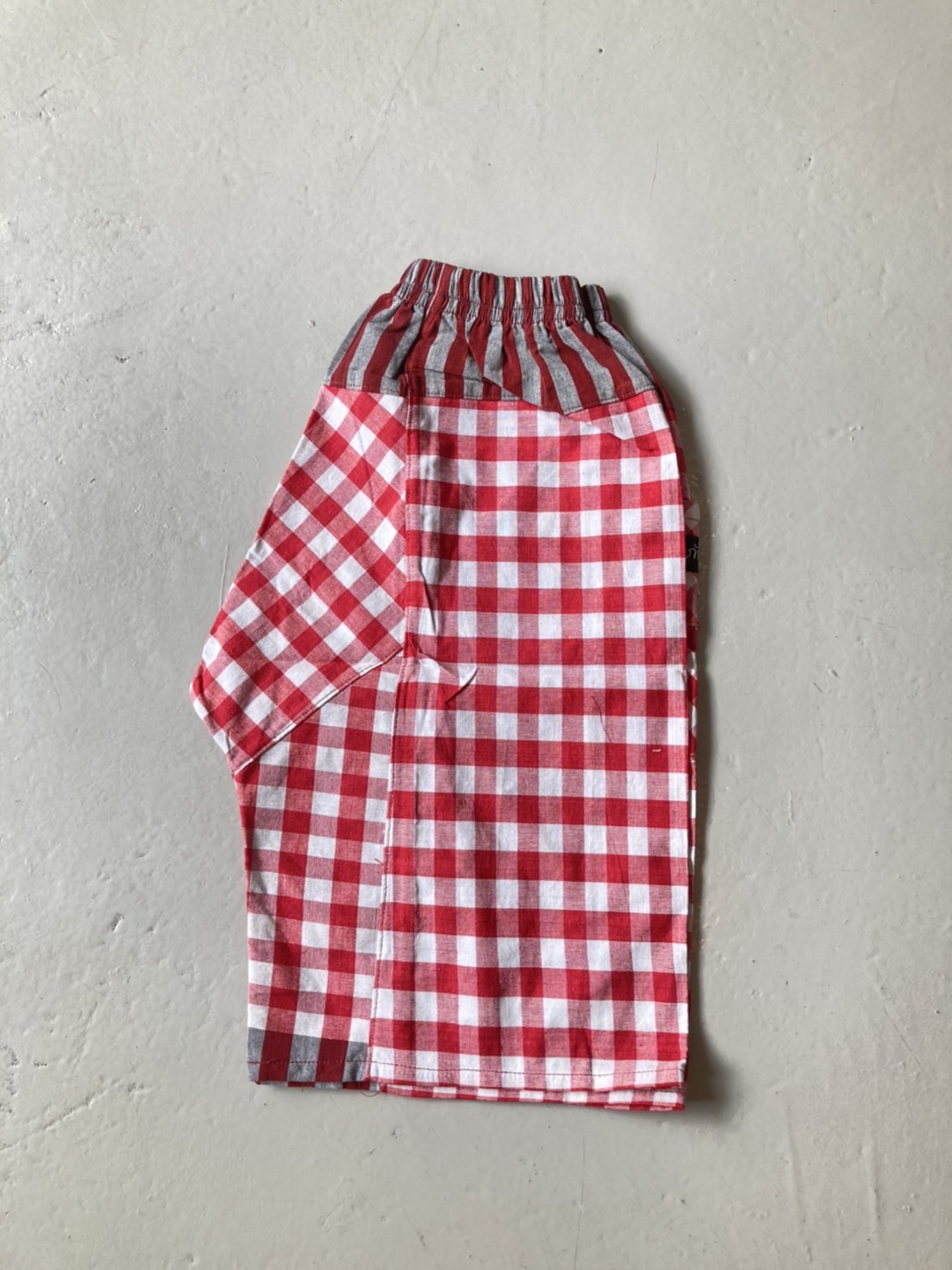 ขายส่ง กางเกงเลเด็ก กางเกงฝ้ายเด็กโต กางเกงผ้าขาวม้าเด็กโต (ราคาต่อโหล) nongnini1988