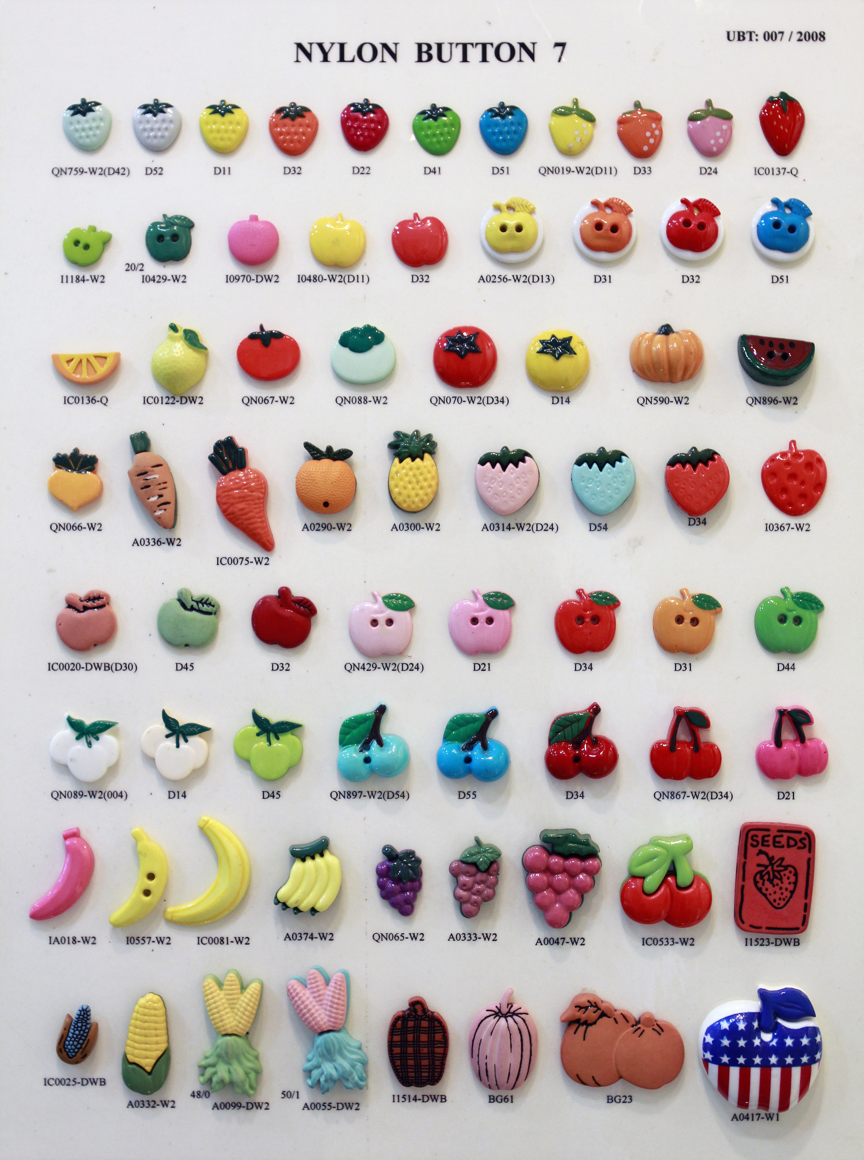 NYLON BUTTONS