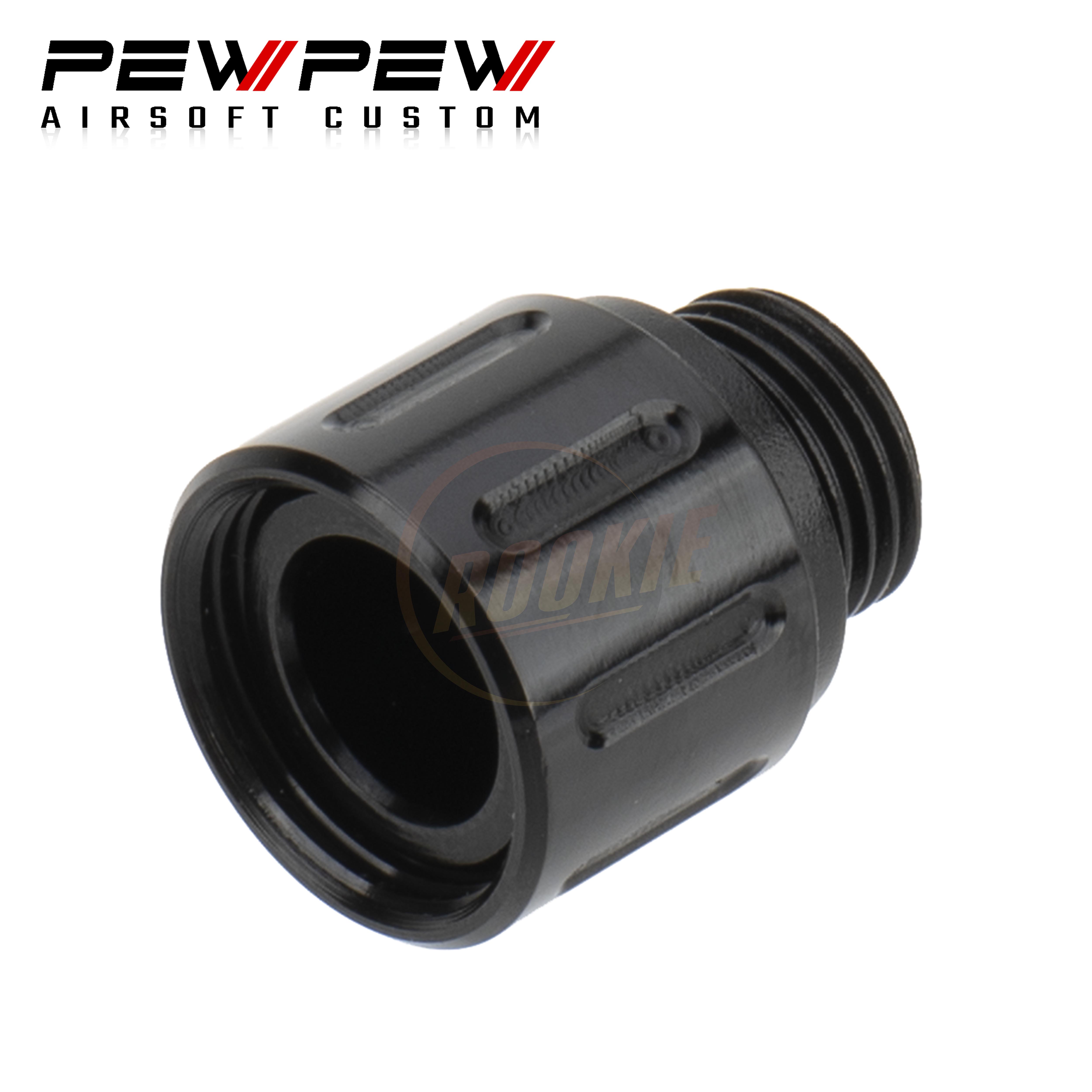 PEW PEW Compensator V2 Type 2 (M11 CW to M14 CCW) - Black