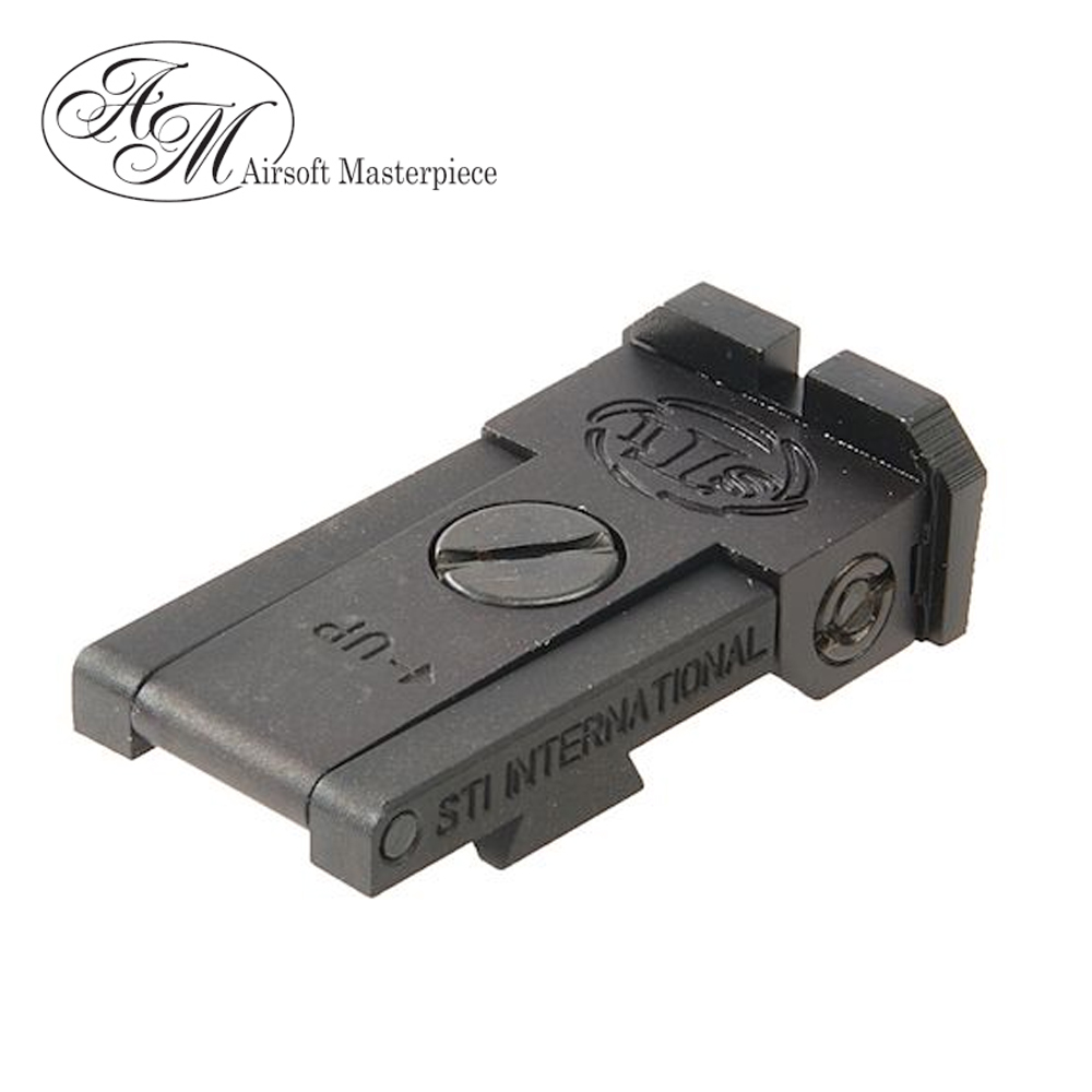 Airsoft Masterpiece Aluminum Rear Sight (STI) for Marui Hi-CAPA 5.1