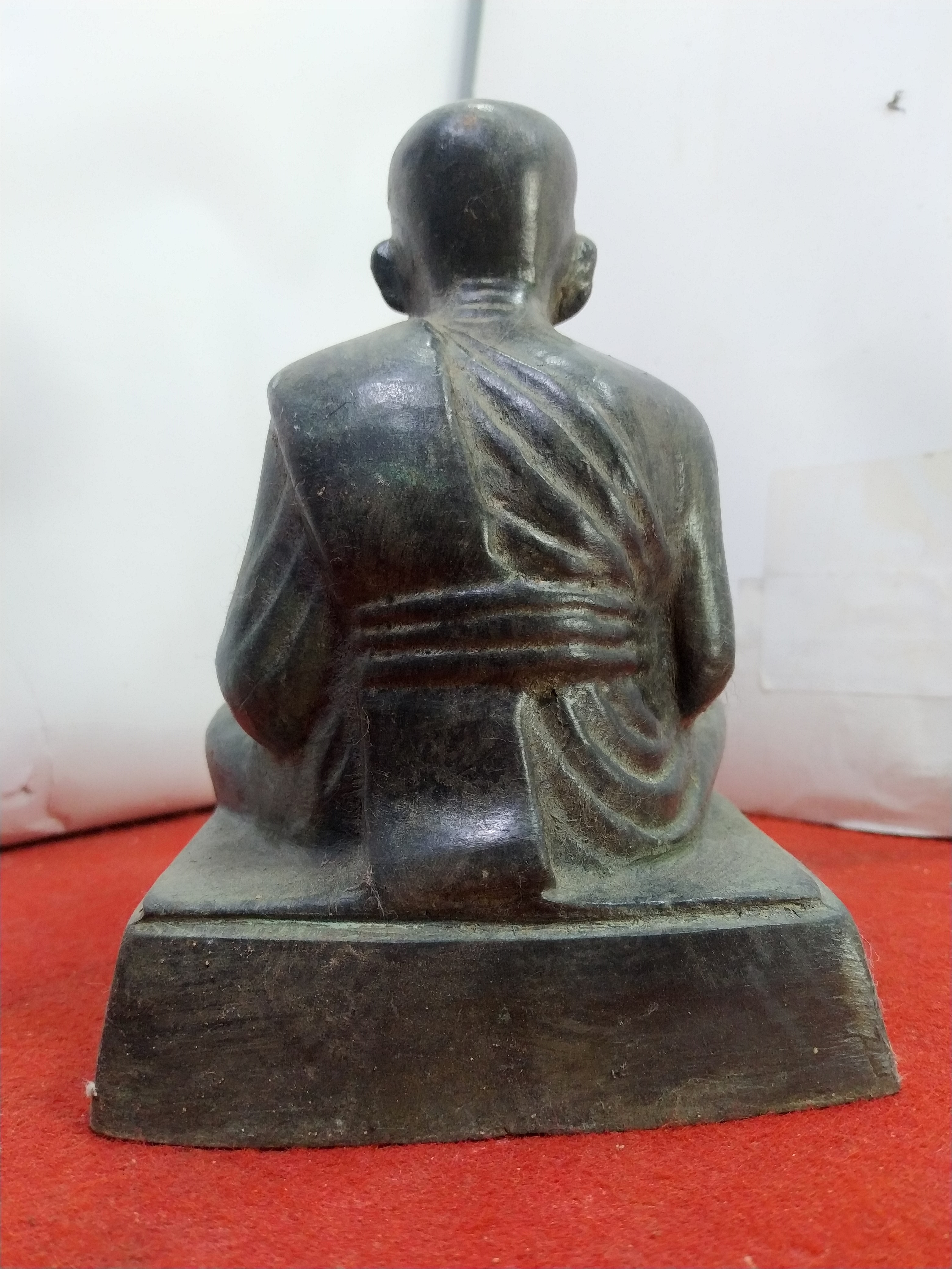 พระบูชา รูปหล่อ หลวงปู่ทวด วัดช้างให้ พ.ศ ๒๕๐๕ หน้าตัก 4 นิ้ว