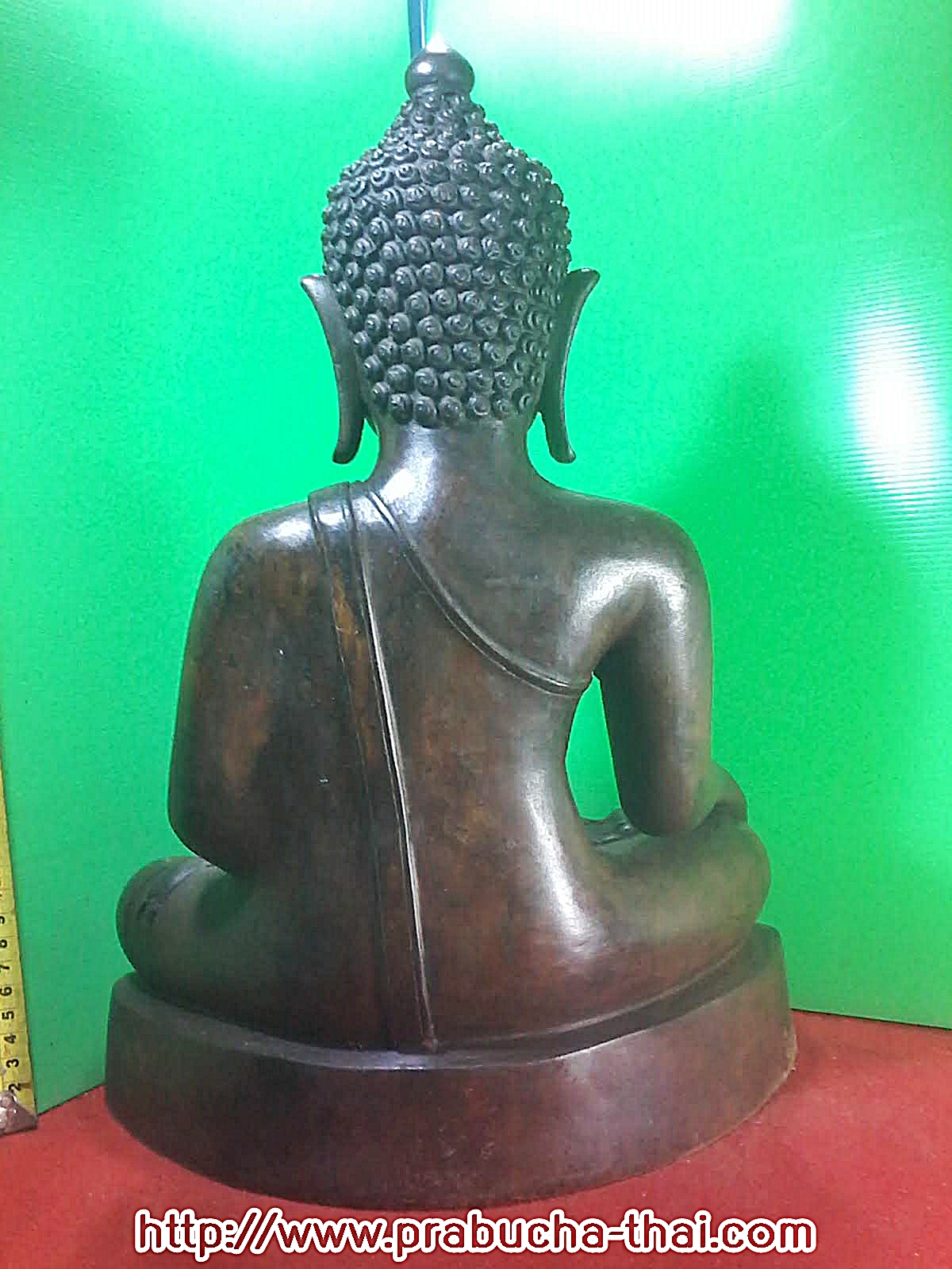 พระเชียงแสน สิง 1 ปางชนะมาร ขัดสมาธิเพชร หน้าตัก 12 นิ้ว