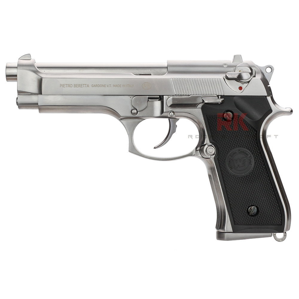 WE Beretta M92 Semi Version GBB (Silver)