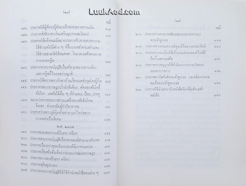 ประชุมประกาศ รัชกาลที่ 4 พุทธศักราช 2394 - พุทธศักราช 2411 (2 เล่ม)