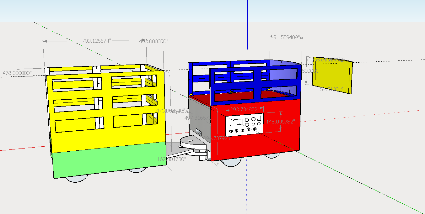 หุ่นยนต์ส่งของ บริการขนาดใหญ่(เฉพาะตัวหุ่นยนต์)