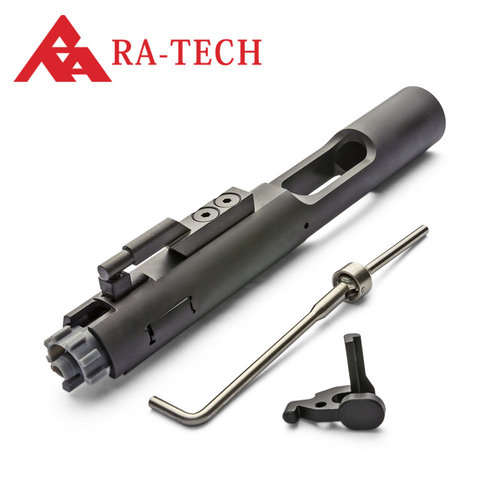 RA-TECH M4 Magnetic Locking NPAS Plastic Loading Nozzle Set w/ Complete Bolt Carrier Set for WE M4 / M16 / HK416 GBB