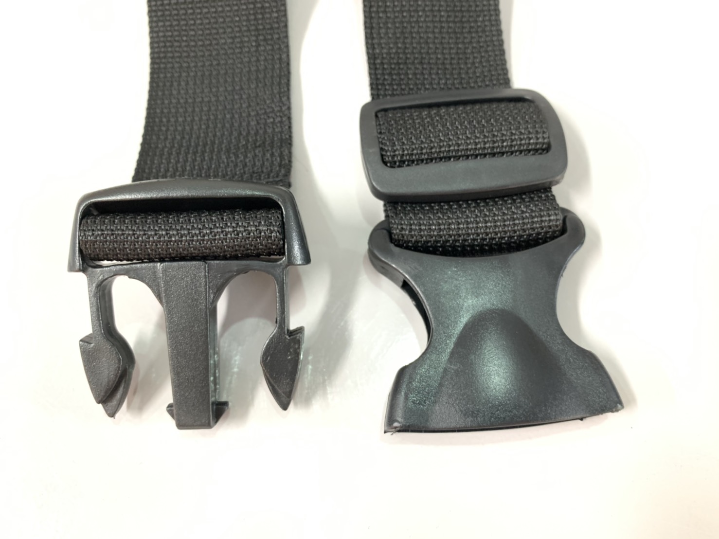 เข็มขัดไนล่อน สีดำ