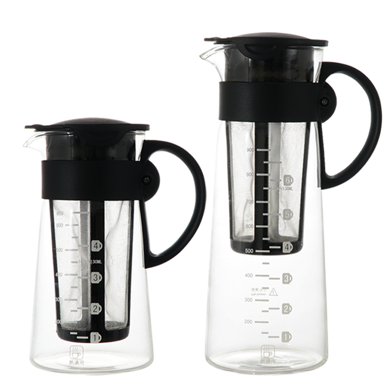 Koonan Glass tea and coffee maker 900 ml.