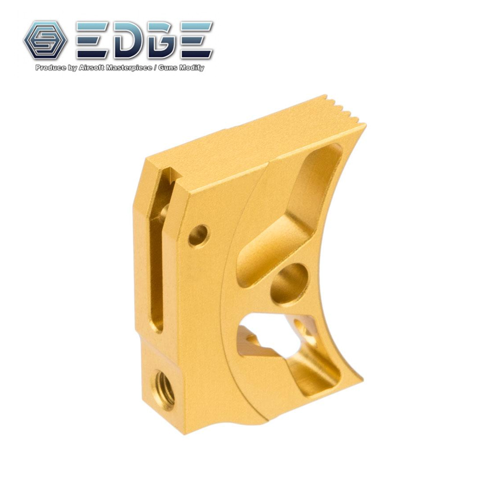 EDGE Custom "S1" Aluminum Trigger for Hi-CAPA / 1911 (Gold)