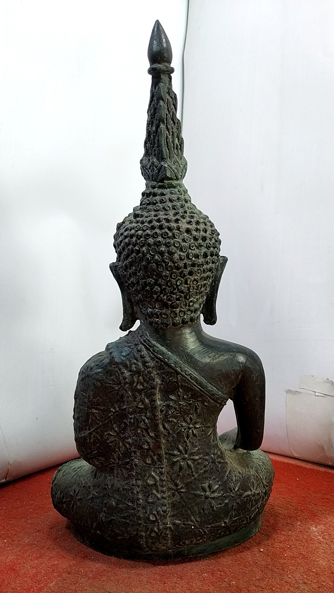 พระเชียงรุ้ง ปางชนะมาร ห่มจีวรลายดอกพิกุล หน้าตัก 5 นิ้ว