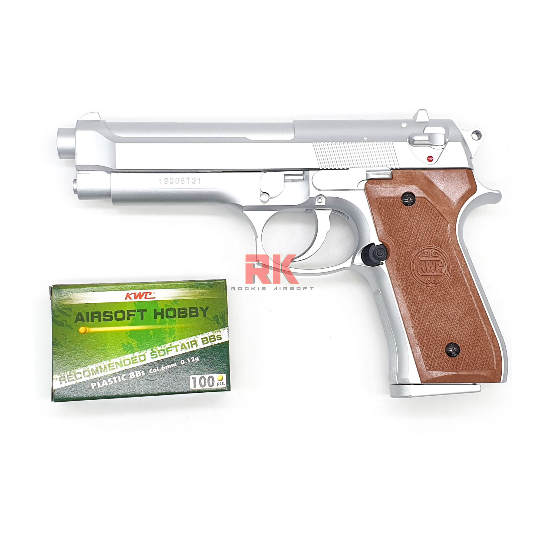 KWC Beretta M92 Silver - Spring Action