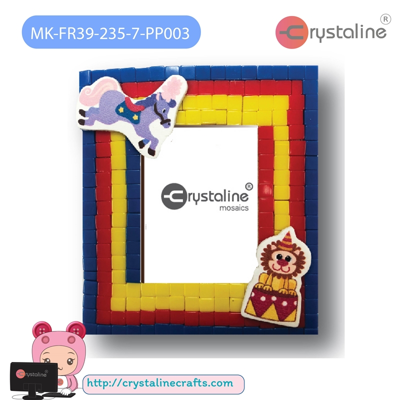 Picture frame kit - Circus (size 8x9.5 cm,1pc/pack)