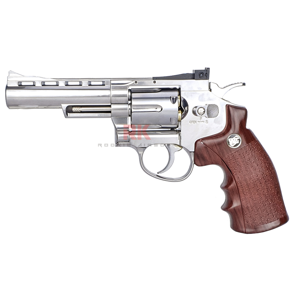 WinGun 701S 4 inch Co2 Revolver (Silver)