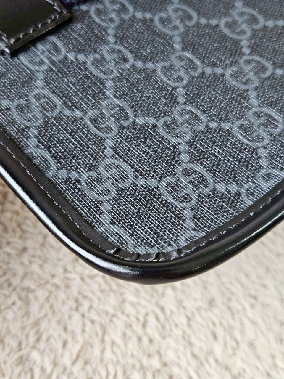 Gucci GG Black Small Belt Bag