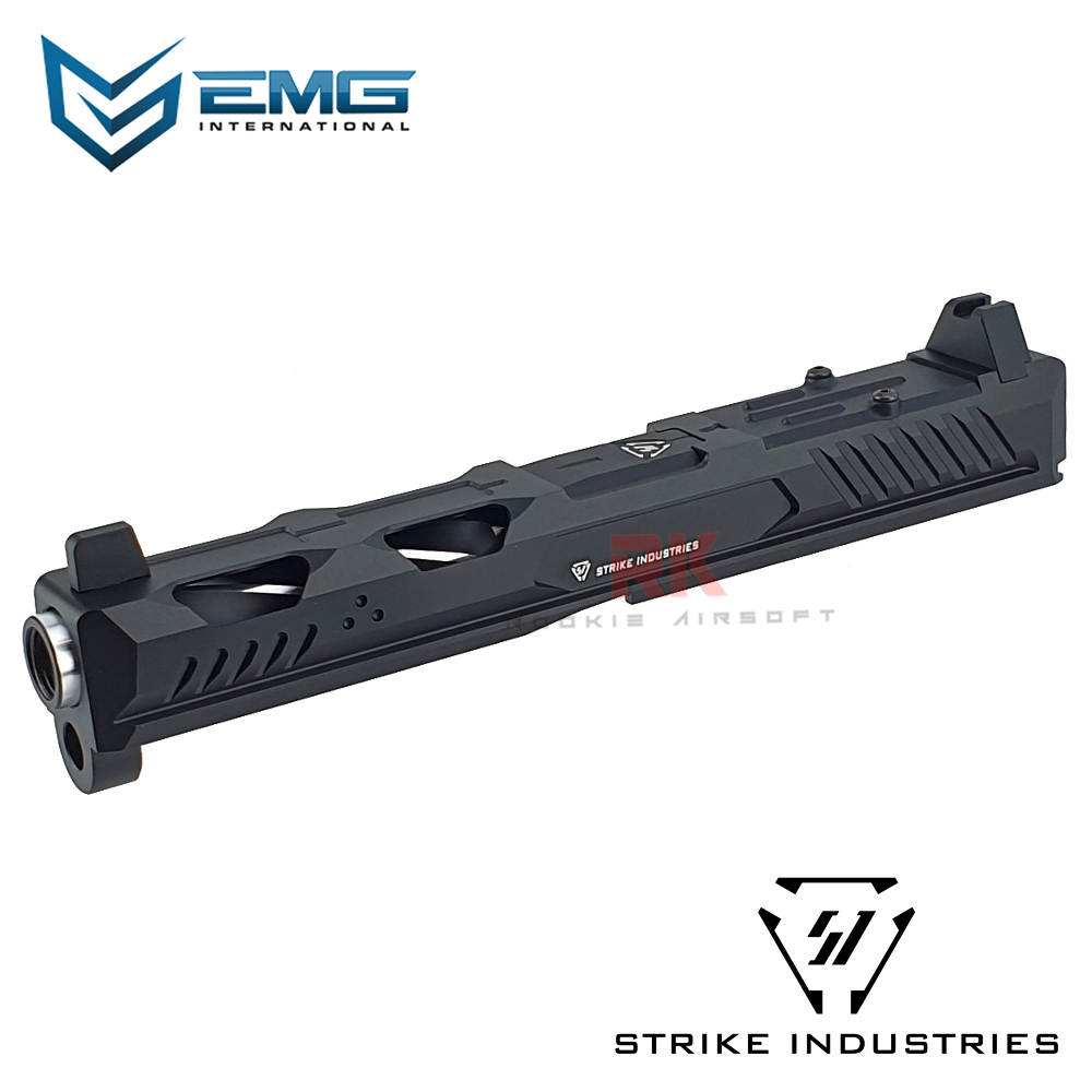 EMG / G&P Strike Industries Licensed ARK-17 Slide Set for Marui / WE G17 Gen3 (Black)