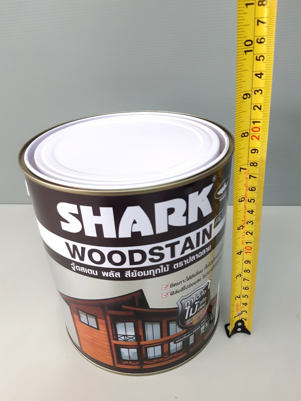 สีย้อมไม้พลัสเงา 3 ลิตร