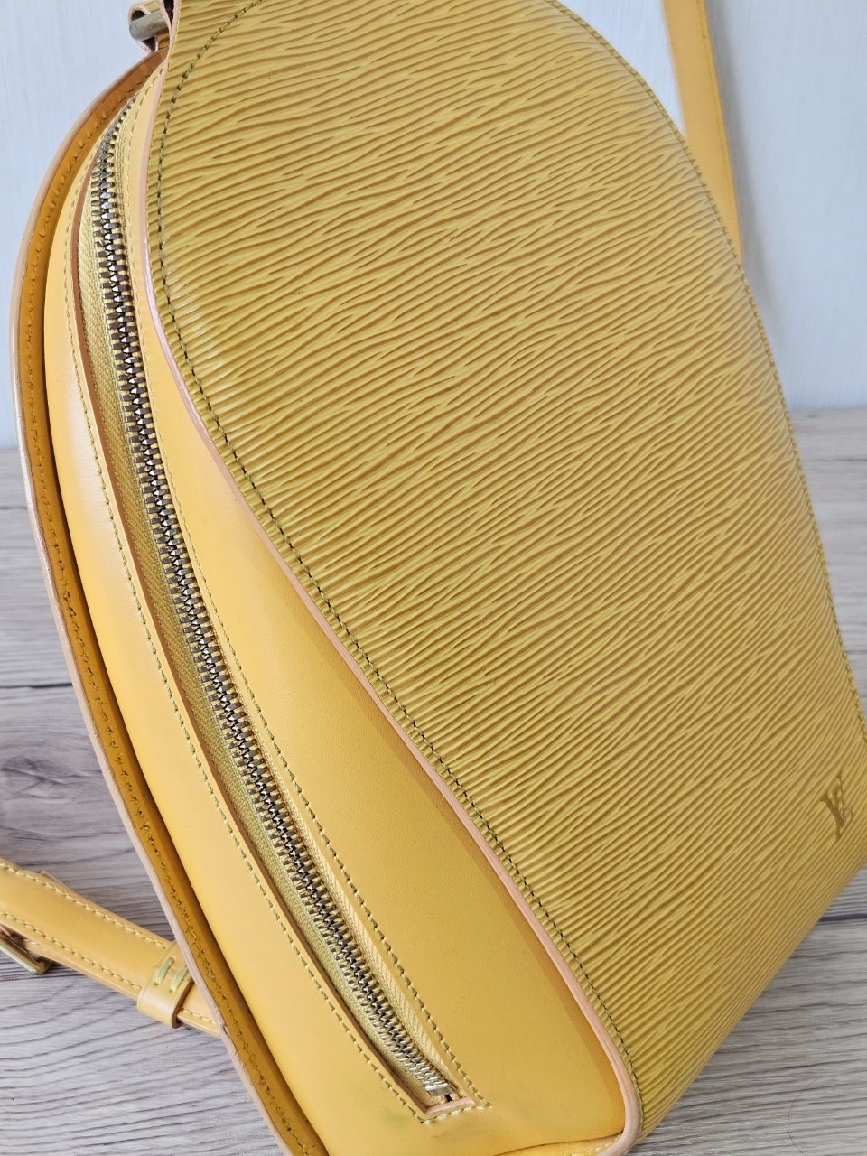 LV Yellow Epi Mabillon Backpack