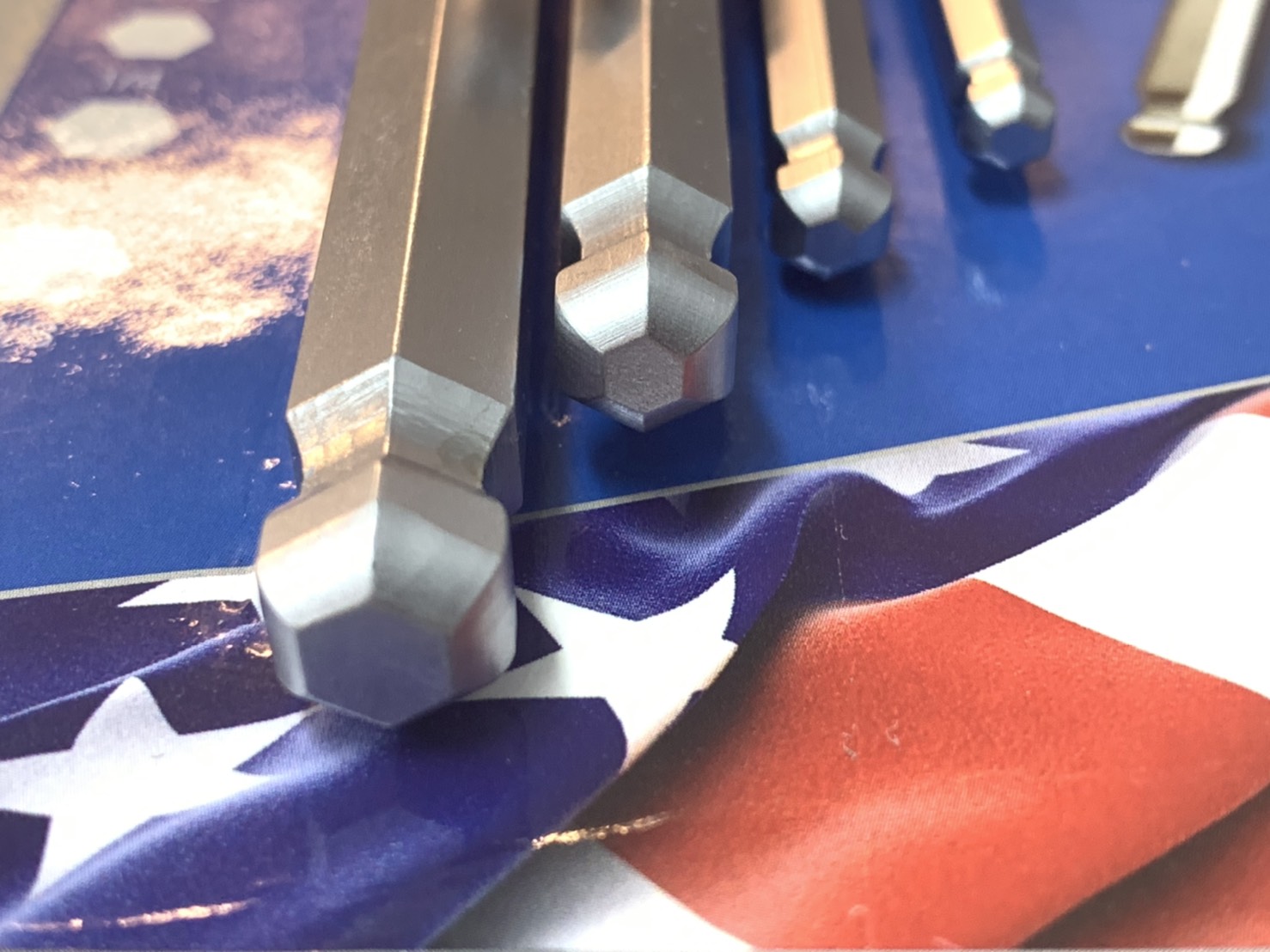 กุญแจหกเหลี่ยม หุน 9 ตัวชุด หัวบอล