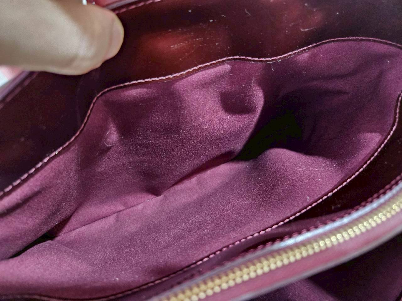 LV M91390 Melrose Amarante Vernis