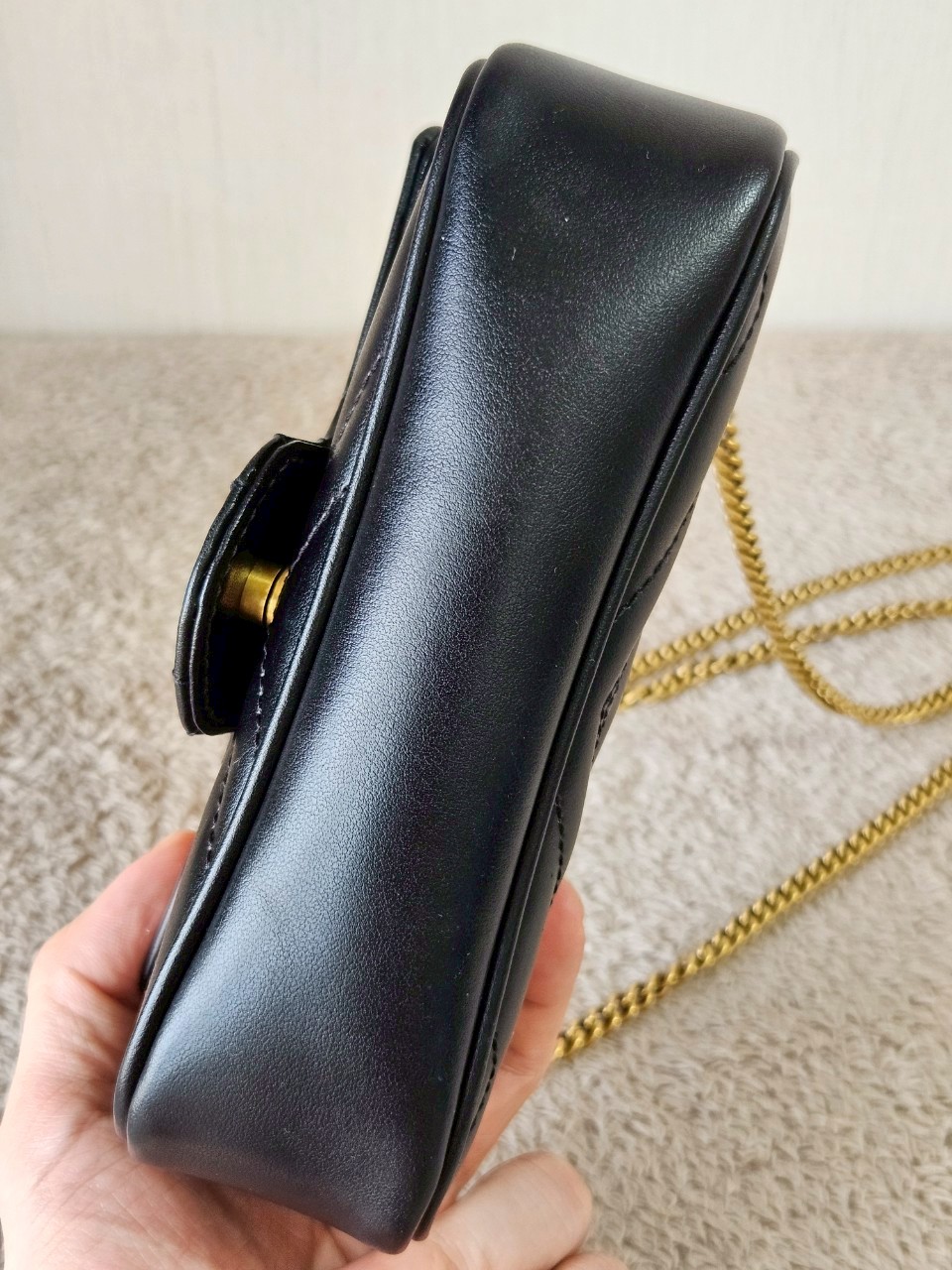 Gucci Marmont Super Mini สีดำ