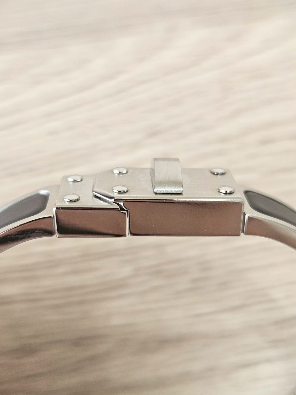 Hermes Clic Kelly bracelet PM ดำ/เงิน