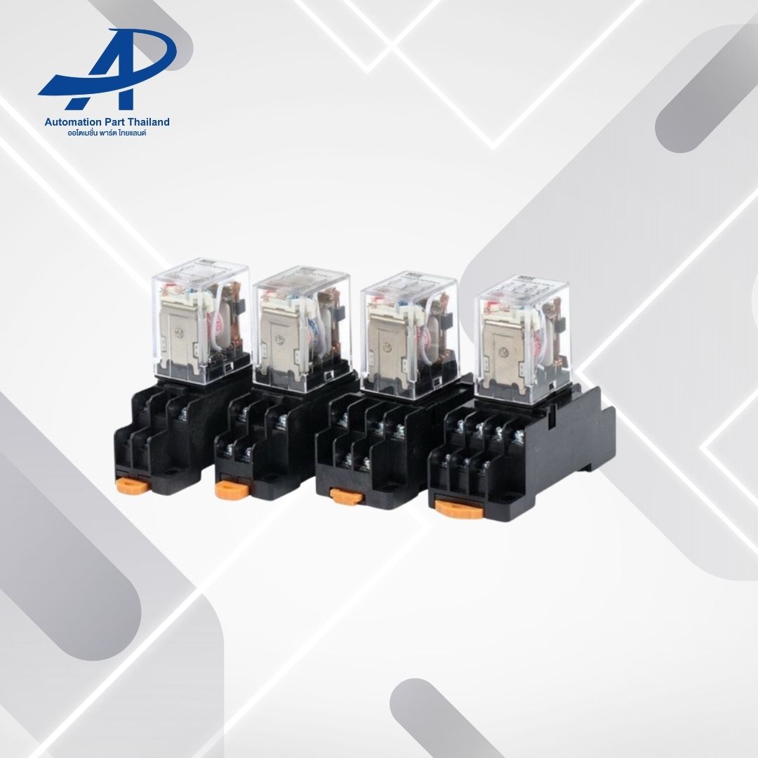 MY4N รีเลย์ 5A (รับประกันสินค้า) กำลังไฟ 12V AC/DC