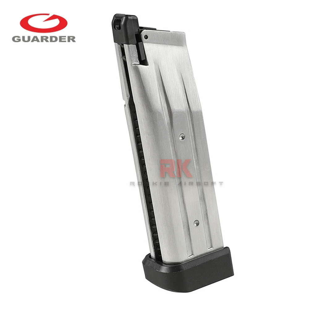 Guarder Light Weight Aluminum Magazine for Marui HI-CAPA 5.1 - Silver