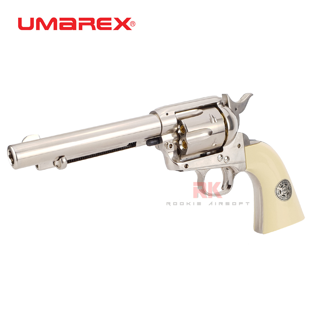 UMAREX Colt SAA Peacemaker Co2 6mm - Nickel Pearl