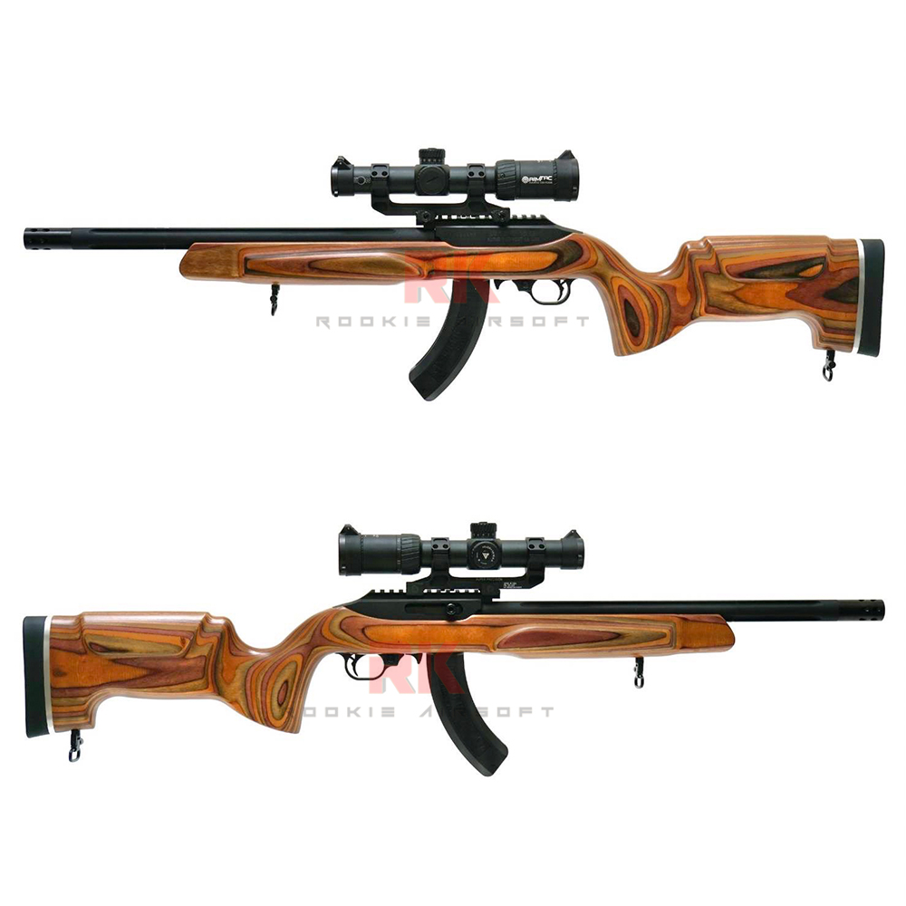 CL Project A+ Studio Ruger 10/22 GBB (Custom Made Wood Stock) KJ KC02 System (Black)