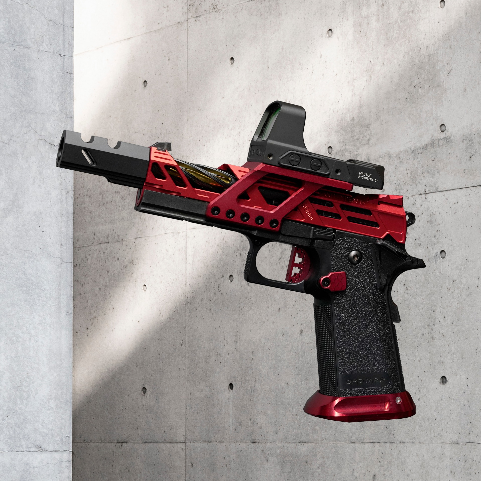 Revanchist 14mm CCW Dr.Black Style Compensator for Hi-CAPA