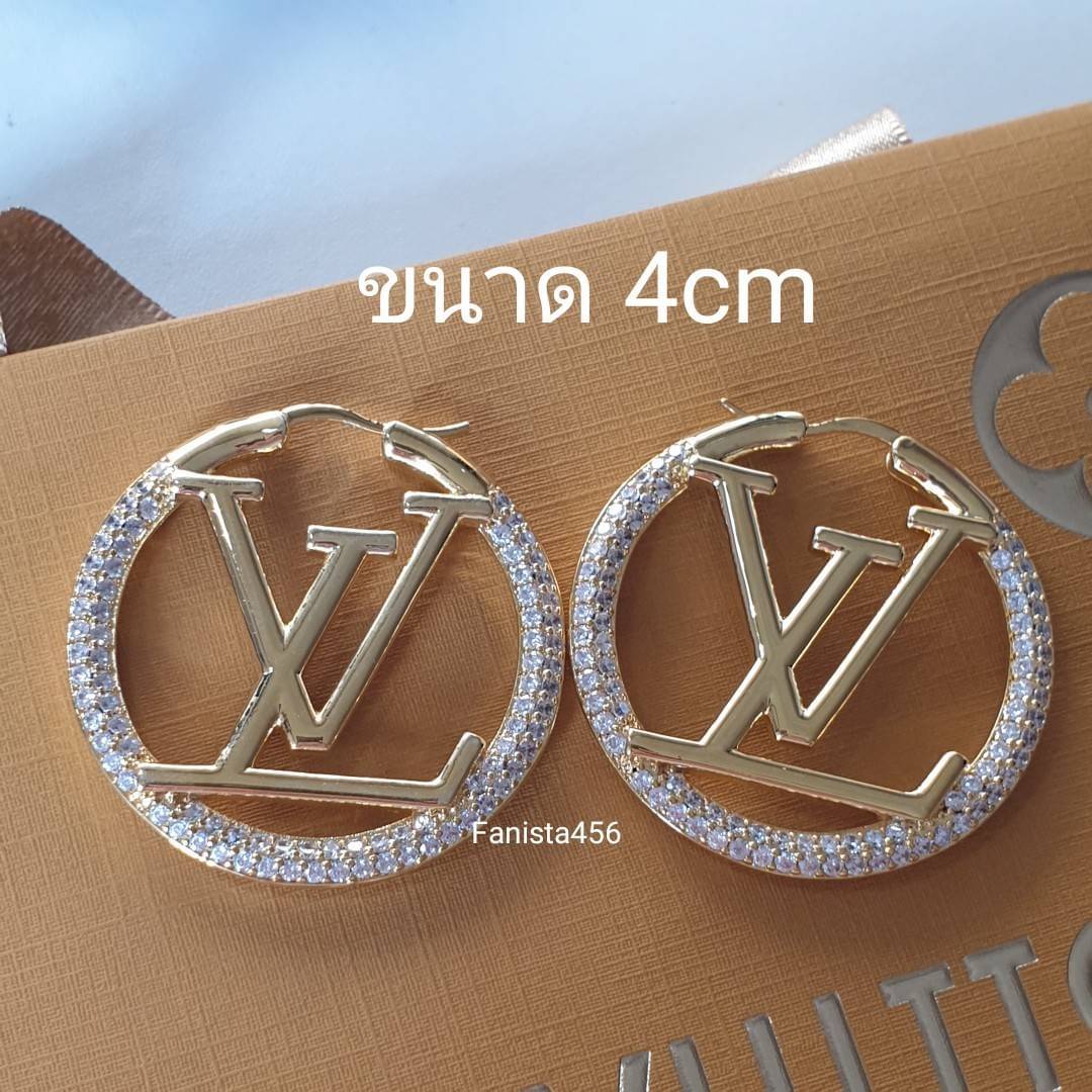 ต่างหู LV ต่างหู Hiend ต่างหูห่วง LV