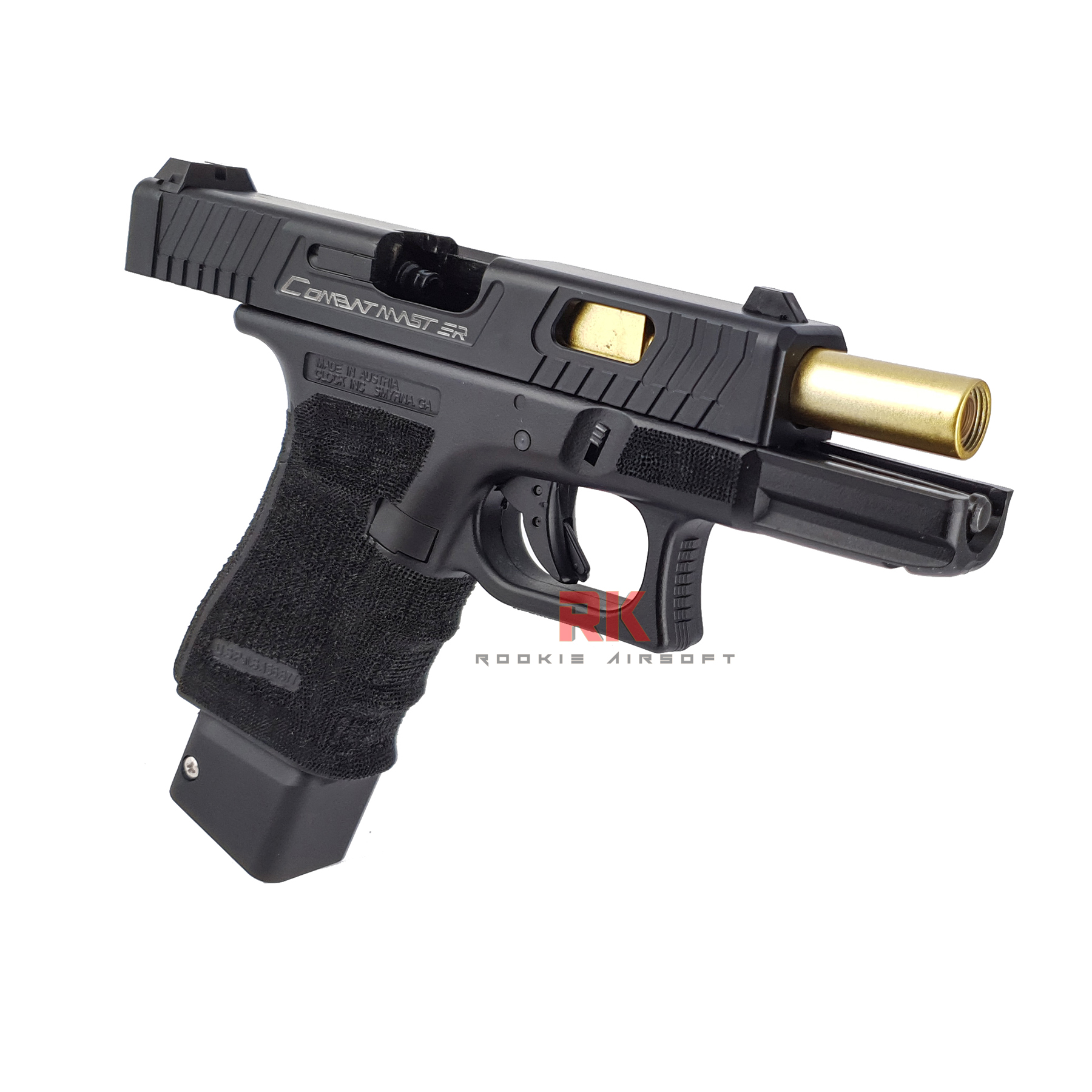 Double Bell 772E Glock 19 TTI Combat Master GBB - Black