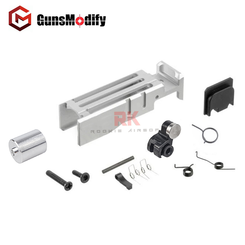 GunsModify Aluminum CNC Zero Housing System for Marui G17 / 26 / 34 GBB (CO2 Ready)