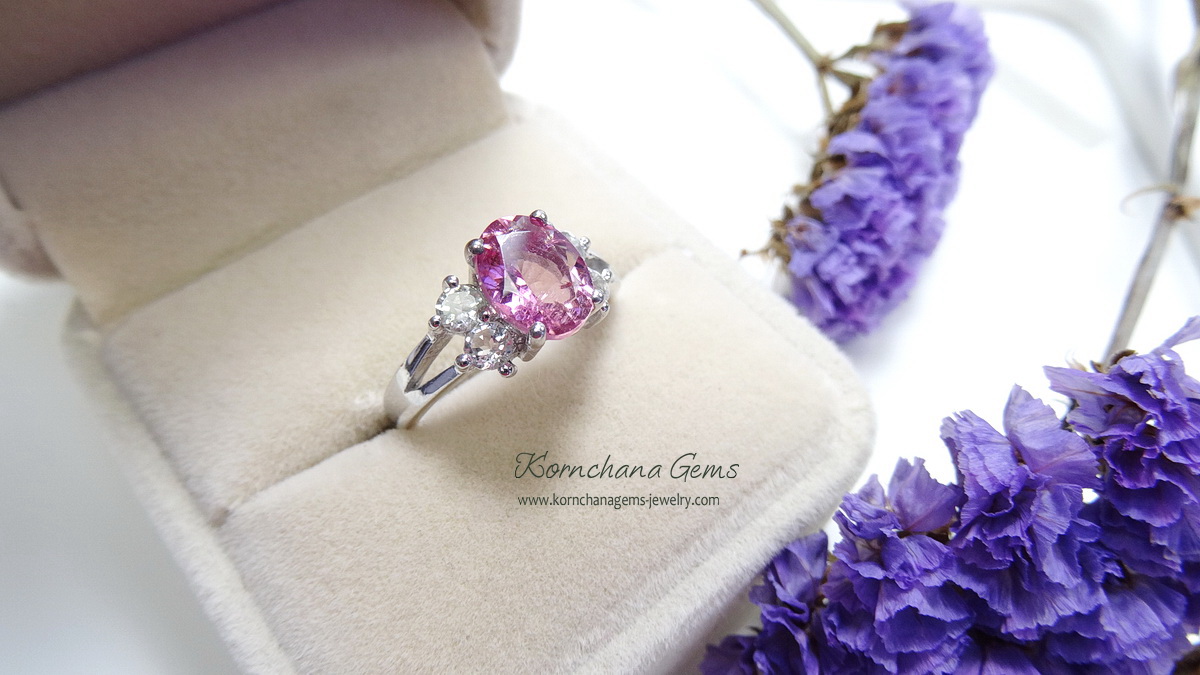 แหวนพิงค์ทัวร์มาลีน สีชมพู pastel ชมพูใสๆหวานเจี๊ยบ พลอยทรงไข่ แมทช์กับตัวเรือนสีพิงค์โกลด์ ลุคคุณหนูไฮโซมากกก พลอยเฉดชมพูขายดีมากค่ะ reorder กี่ครั้งก็หมด