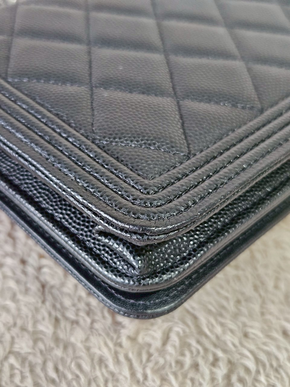 Chanel WOC Boy Cavair