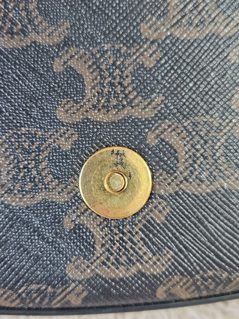 Celine Clutch on Strap Tabou Tan