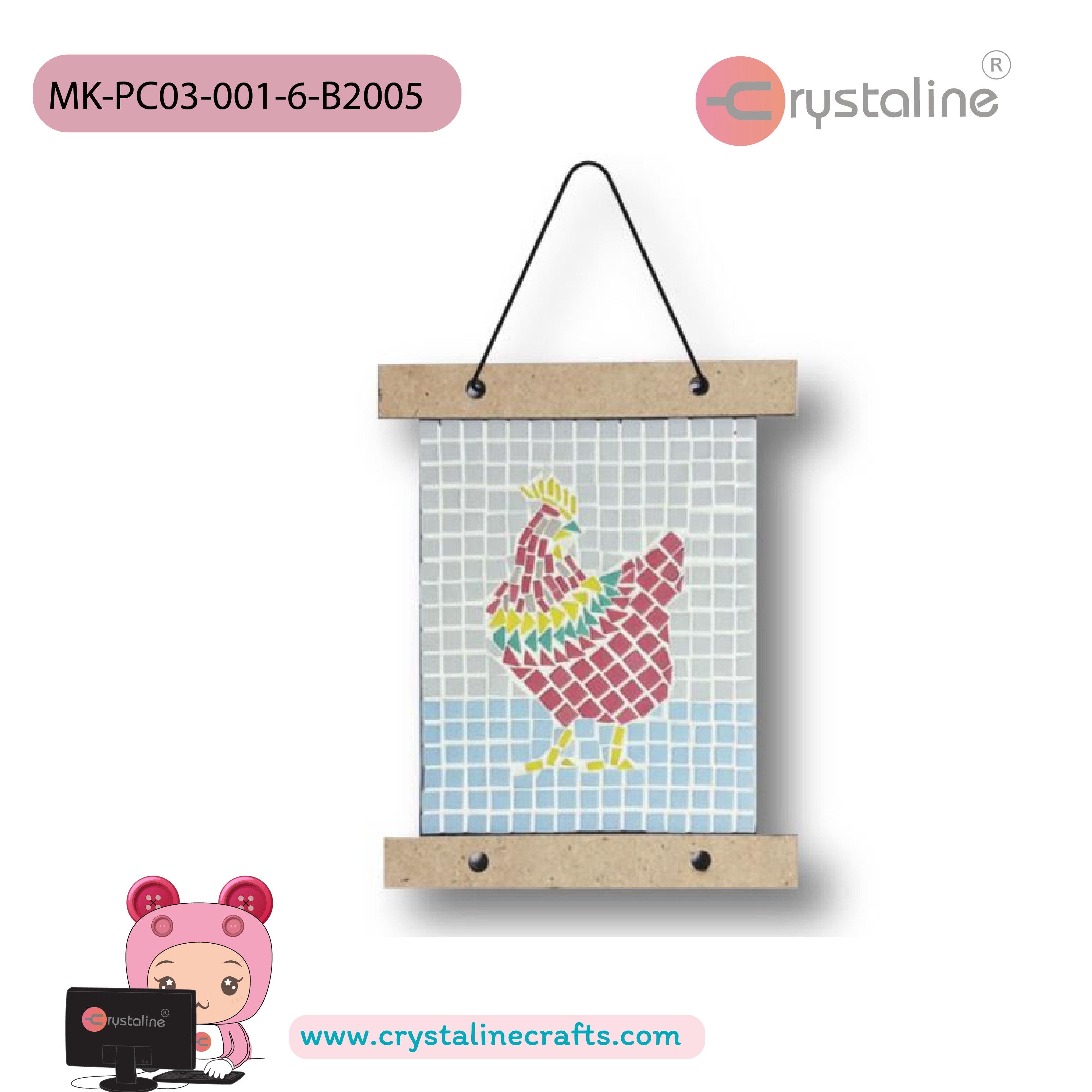 Picture kit - Chicken (size 12x14 cm,1pc/pack)