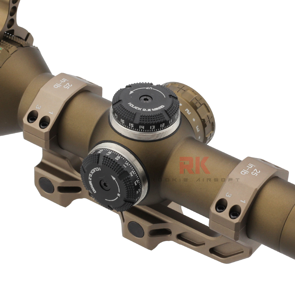 Holy Warrior 1-6x24mm HWO-TGO Rifle Scope