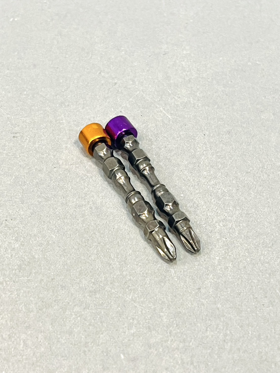 ดอกไขควงลม ปลอกแม่เหล็ก สีทองหัวน้ำเงิน